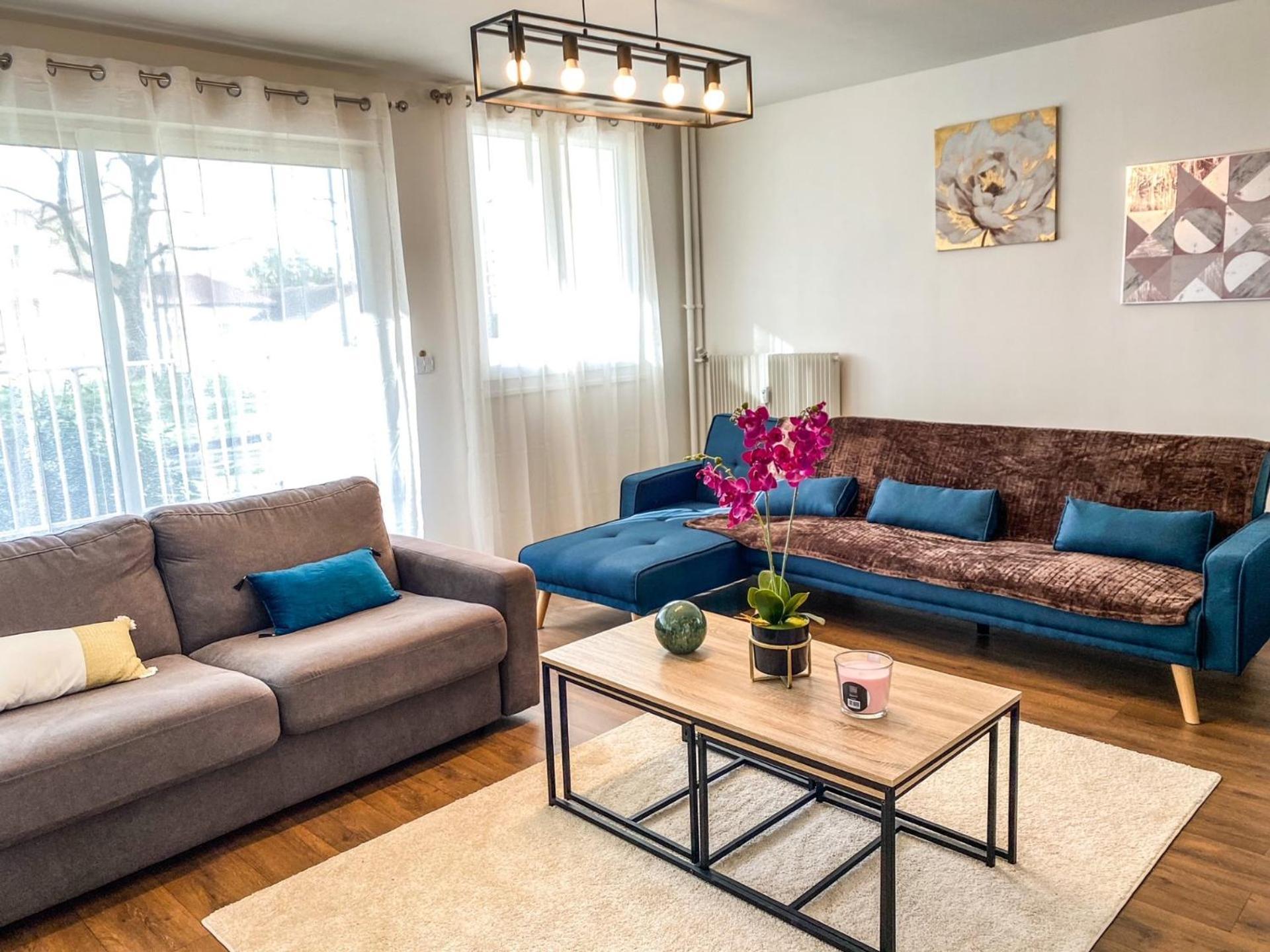 T3 Moderne Avec Balcon Terrasse Et Parking Gratuit Apartment Ниор Екстериор снимка